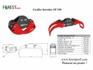 Graifer forestier pentru bustean SP 150